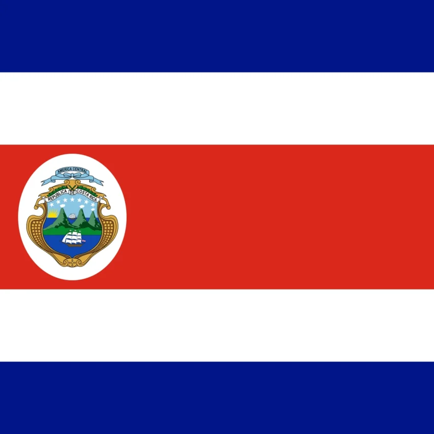 Drapeau Costa Rica