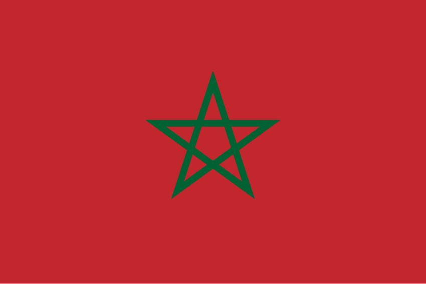 drapeau du maroc