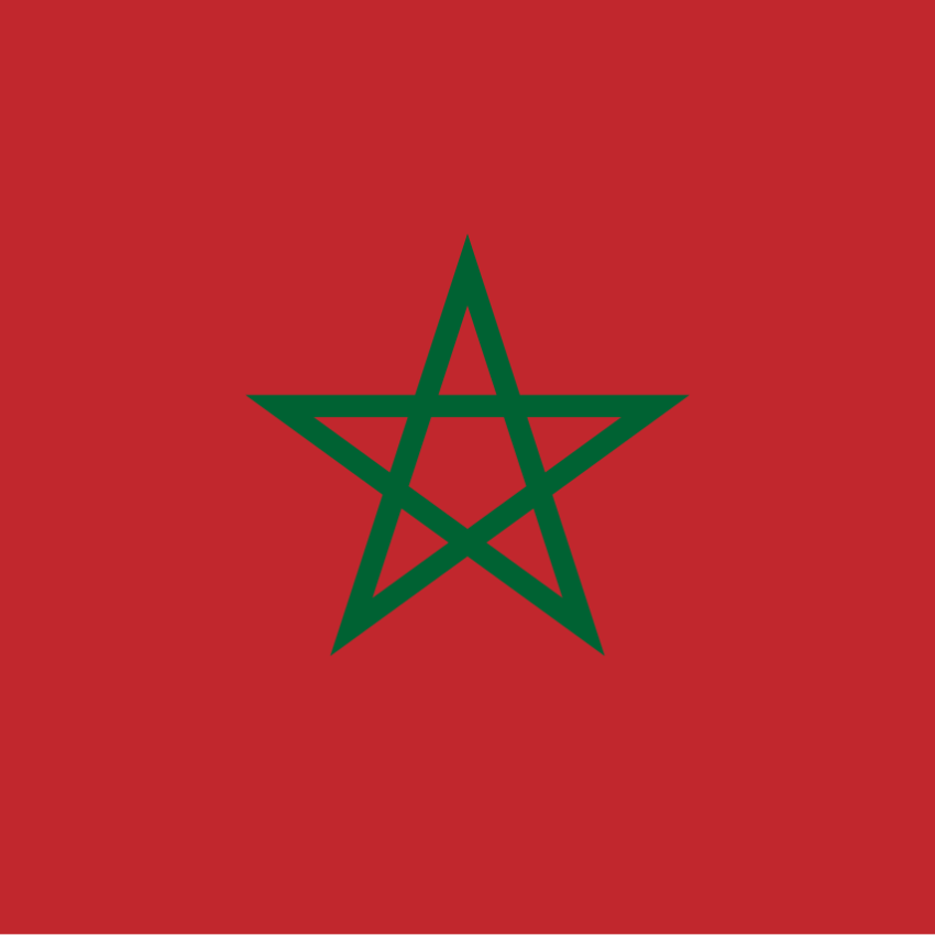 Drapeau Maroc