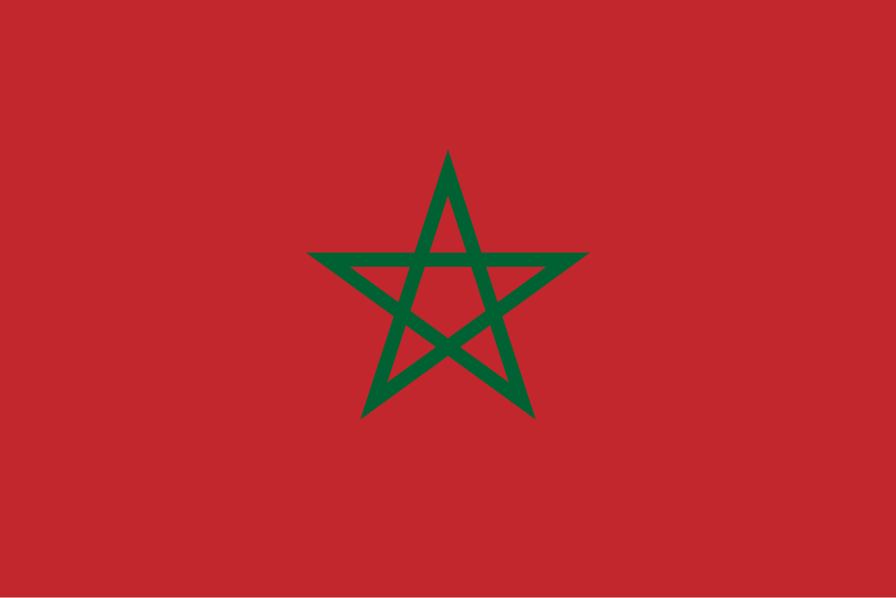 drapeau du maroc