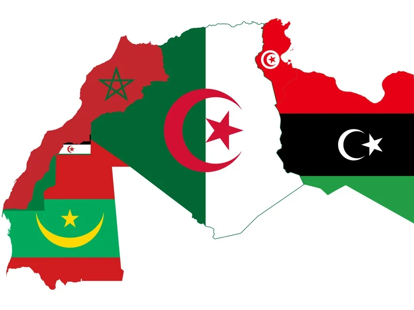 drapeaux maghreb
